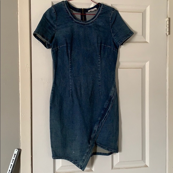 Fitted jean dress - Picture 1 of 2